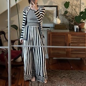 Free People Beach Striped Set